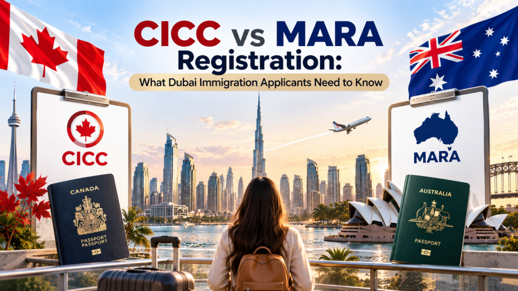 Read more about the article CICC vs MARA Registration: What Dubai Immigration Applicants Need to Know