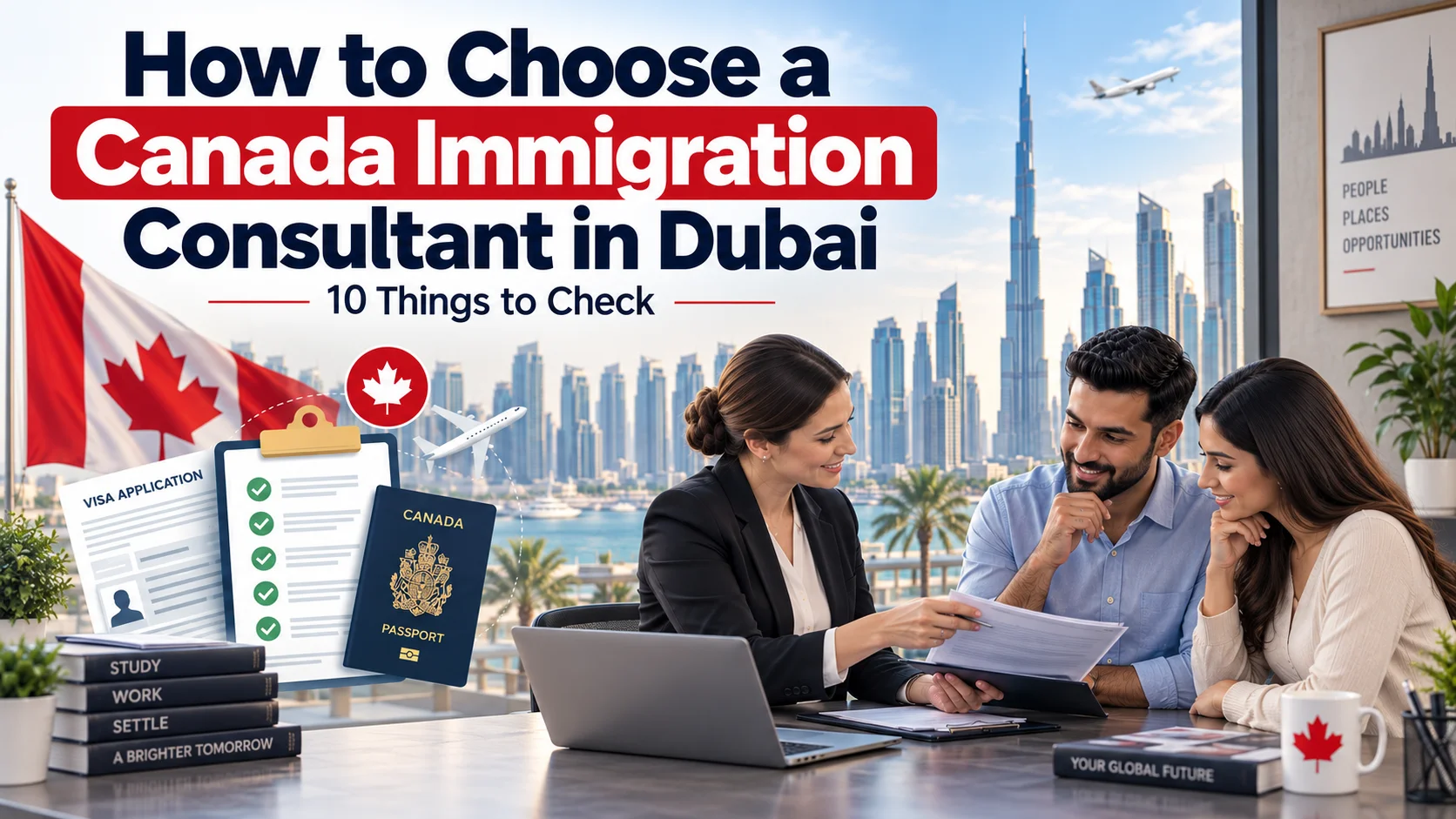You are currently viewing How to Choose a Canada Immigration Consultant in Dubai: 10 Things to Check